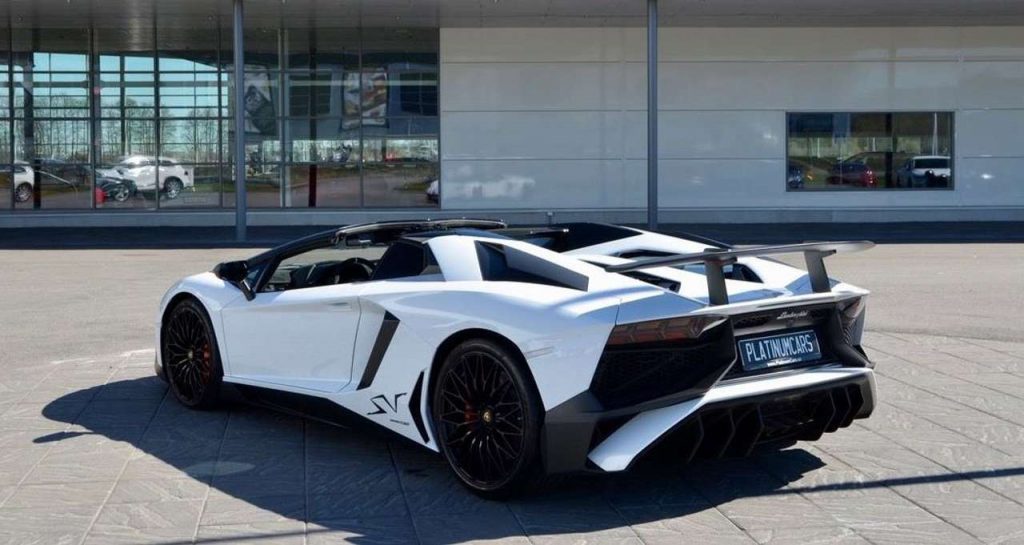 Lamborghini Aventador SV 6.5 LP750-4 Roadster V12 750 ch