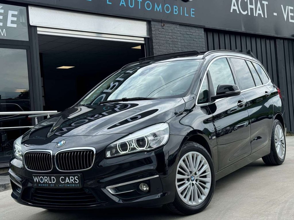 BMW 218 Gran Tourer LUXURY 7PLACES Bte.AUTO CLIM NAVI PANO