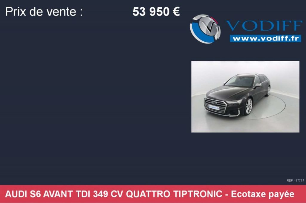 Audi S6 AVANT TDI 349 CV QUATTRO TIPTRONIC