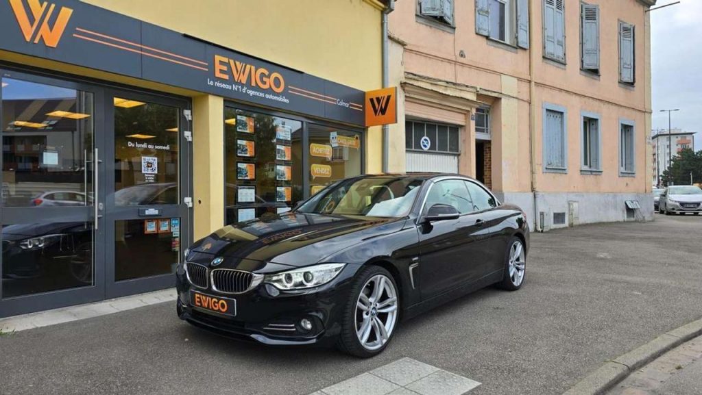 BMW 420 CABRIOLET 2.0 420 D 190 Ch LUXURY VOLANT M BVA GAR