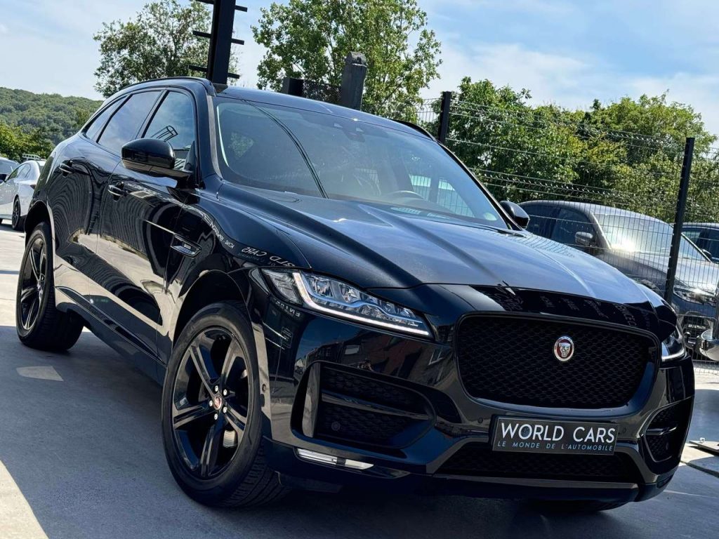 Jaguar F-Pace 2.0 D R-Sport 4WD CLIM CUIR CRUISE CAM EURO 6