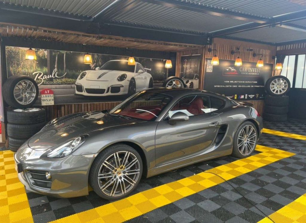 Porsche Cayman 981 bt pdk gris quartz metal