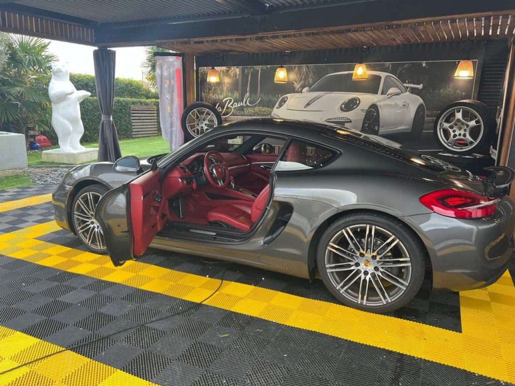 Porsche Cayman 981 bt pdk gris quartz metal