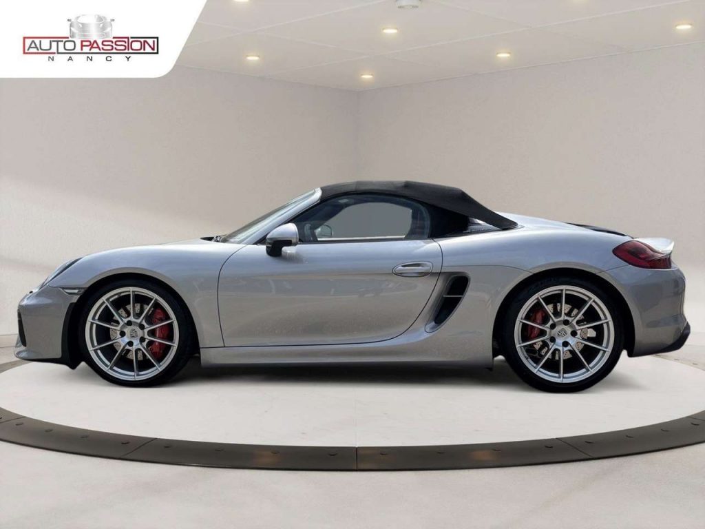 Porsche Boxster Spyder 981 3.8 375cv Atmo Flat6 BVM6 Chrono Sport