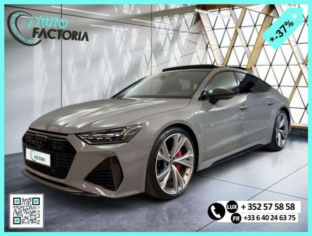 Audi RS7 SPORTBACK -37% 4,0 TFSI 600CV BVA8 4x4 +T.PANO+OPT