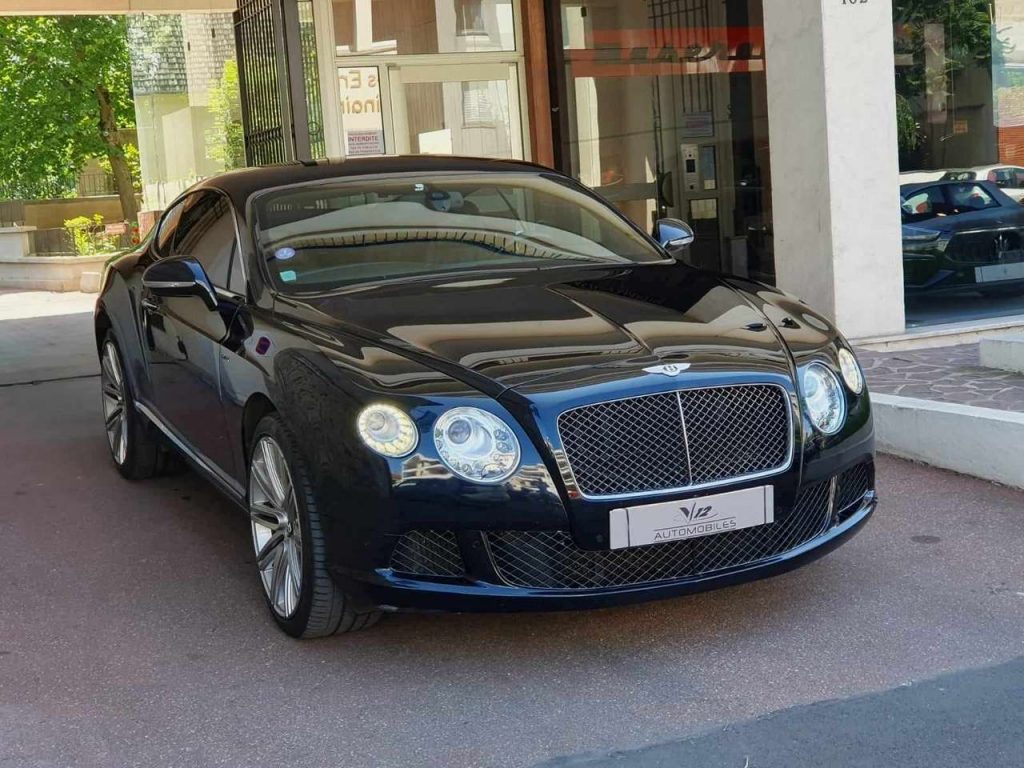 Bentley Continental GT W12 Speed 6.0 625 ch