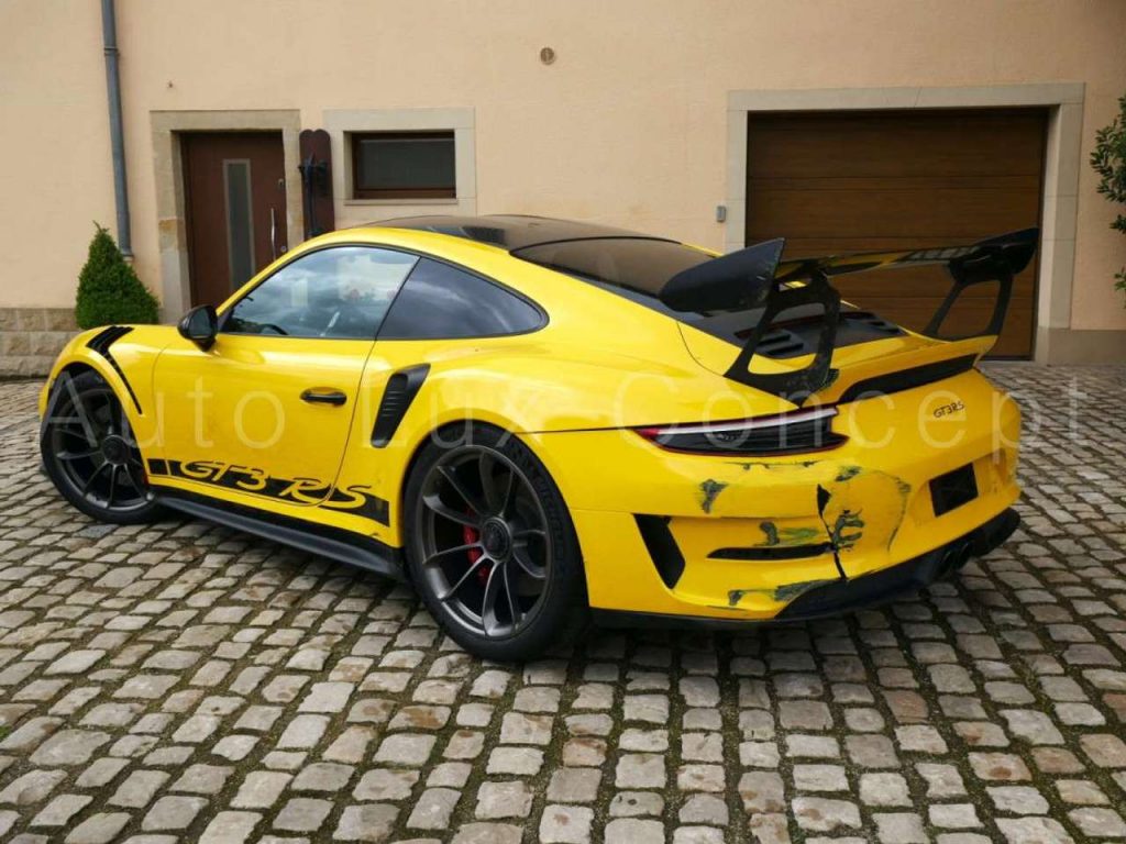 Porsche 991 911 GT3 RS Weissach/DAMAGED/PPF+Covering