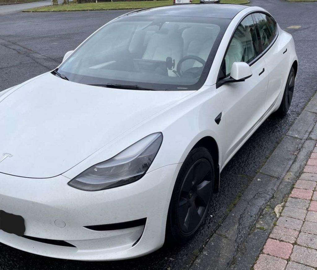 Tesla Model%203 propulsion electr serie full blanc etat impeccable