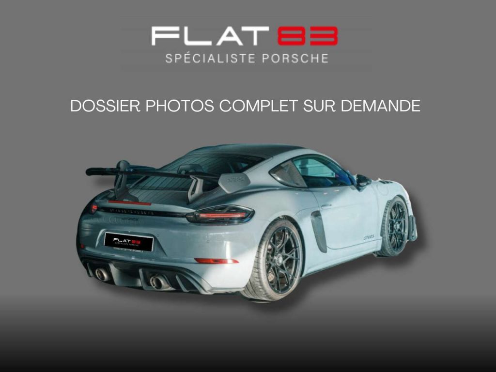 Porsche Cayman Porsche 718 Cayman (982) GT4 RS 4.0 Pack Weissach