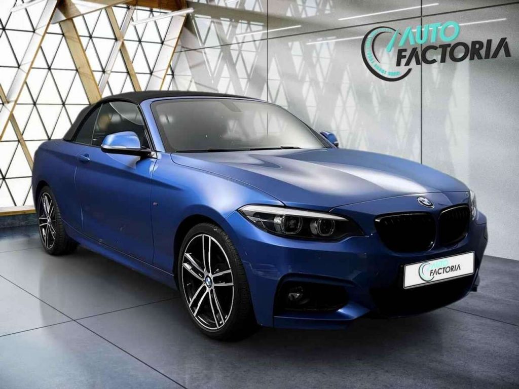 BMW 220 I CABRIO -46% 184CV BVA M SPORT GPS+CAM+OPTS